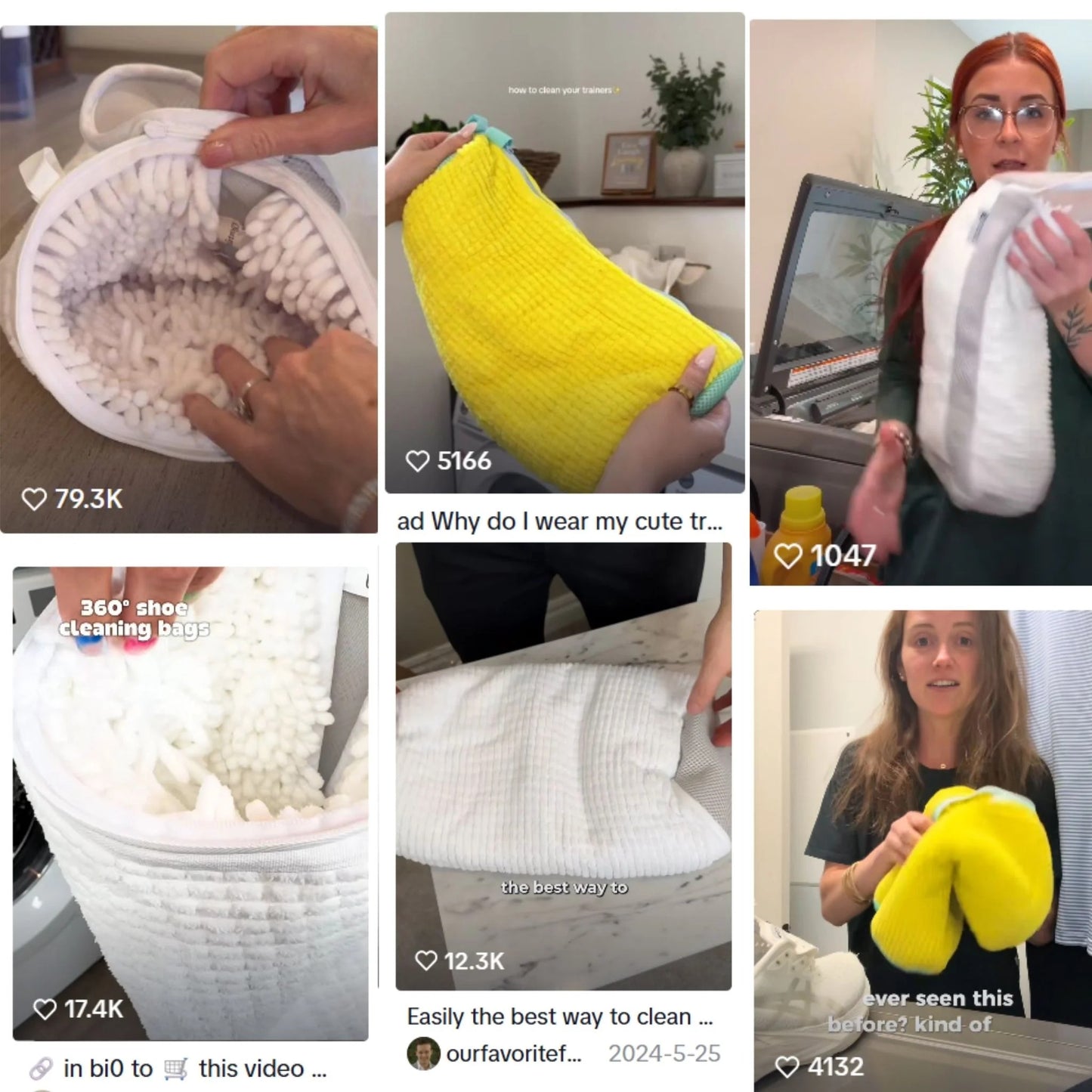 Meet the Shoe Laundry Bag™✨